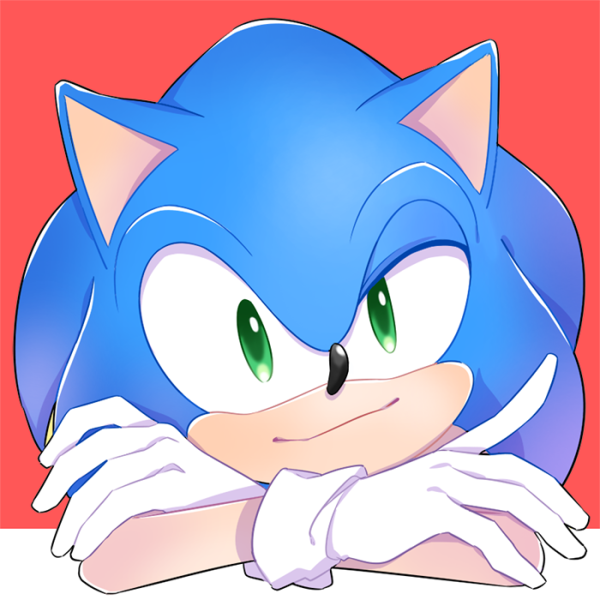 Милый арт Соника