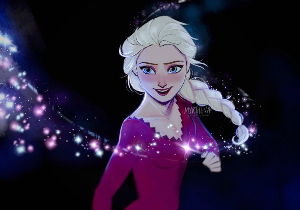 Frozen 2 замерзшая Эльза