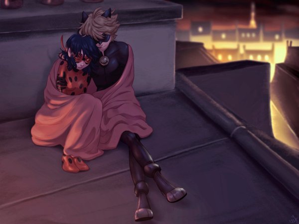 Леди баг и кот Нуар