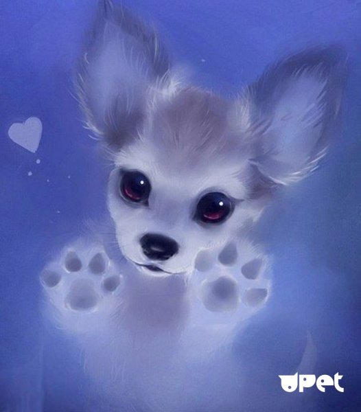 Щенок арт