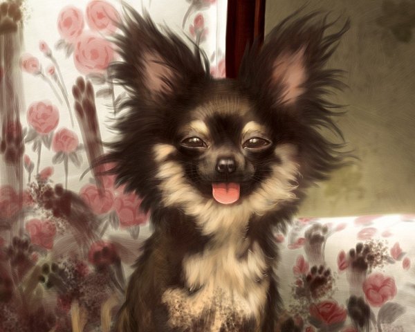 Милые собачки арты