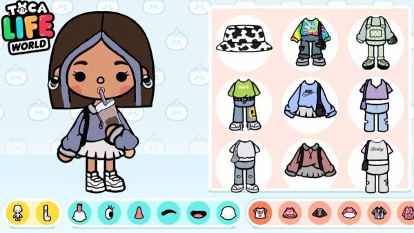 Тока вока одежда для персонажей