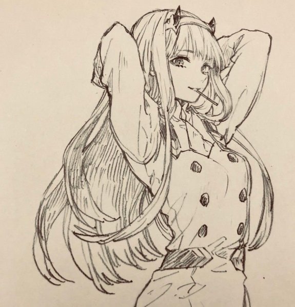 Аниме эскизы