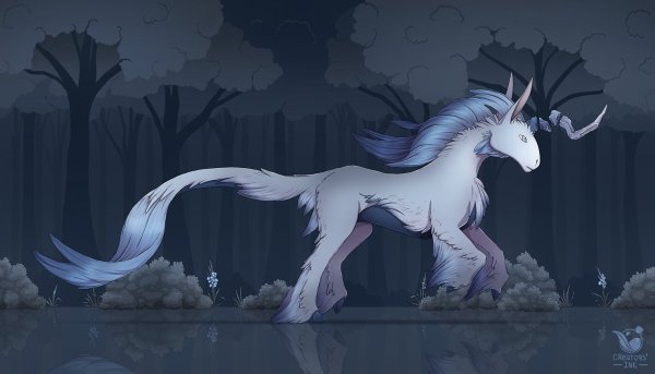 Красивые арты единорогов