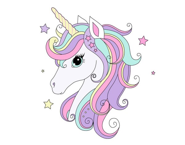 Голова единорога