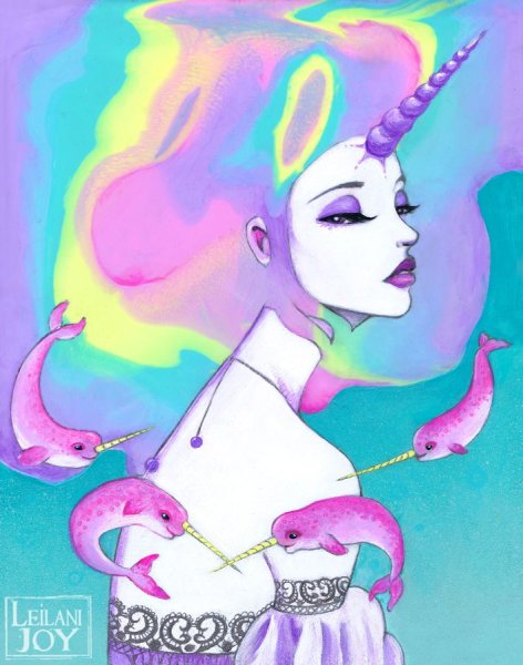 Девочка Единорог