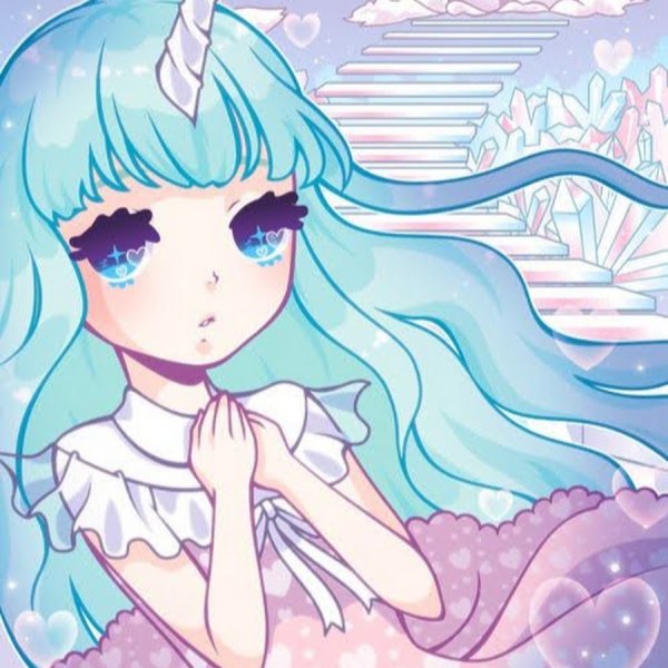 Аниме девочка Единорожка