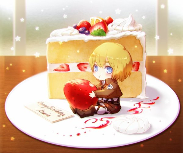 Торт атака титанов армин