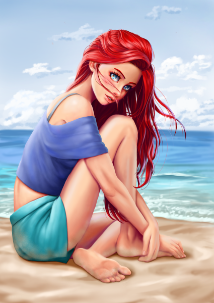 Русалочка Ариэль взрослая