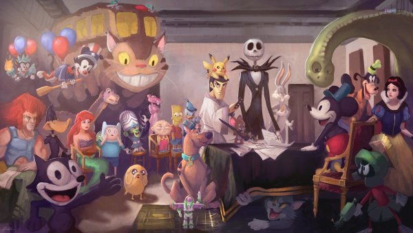 Арты по мультикам