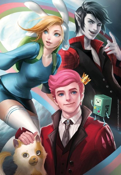 Adventure time аниме