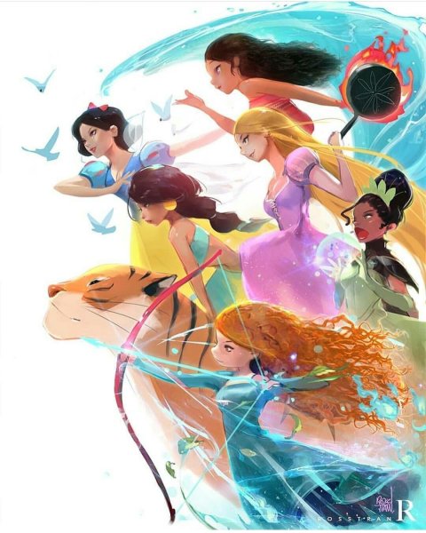 Мультики Дисней арт