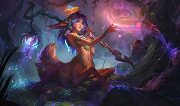 League of Legends Лилия арт