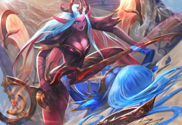 League of Legends Сорака предвестница зари