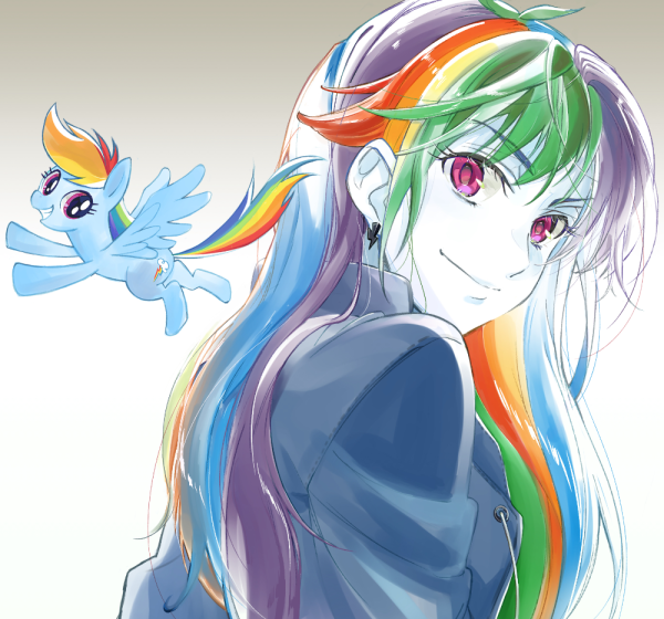 Рейнбоу Дэш человек