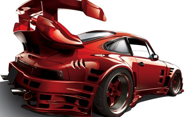 Спортивные машины арт