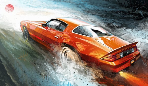 Арт Шевроле Камаро гоночный