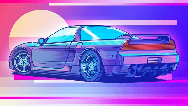 Honda NSX Neon