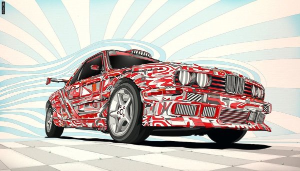 Машина иллюстрация