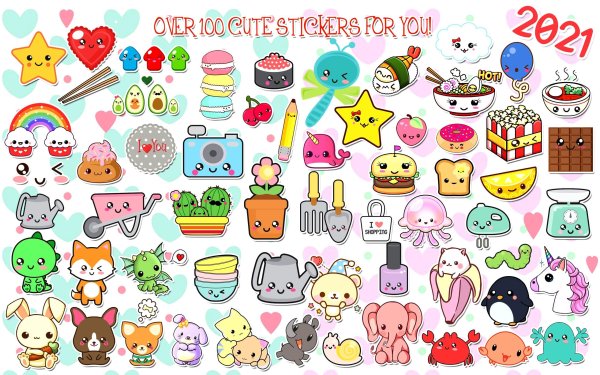 Маленькие наклейки