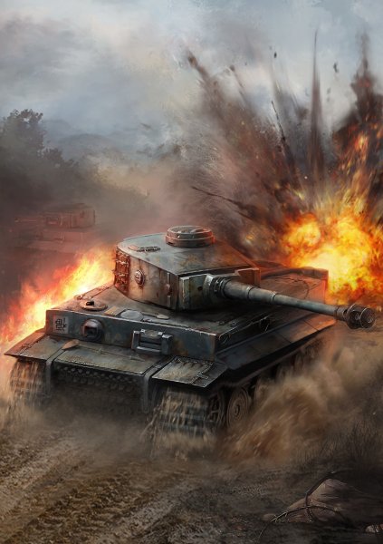 Тигр 1 в World of Tanks