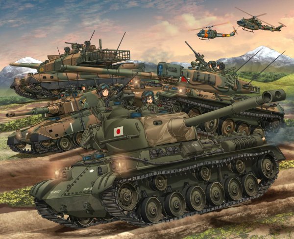 Тайп 74 танк арт