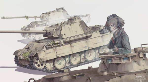 Танк пантера girls und Panzer