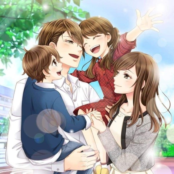 Аниме семья