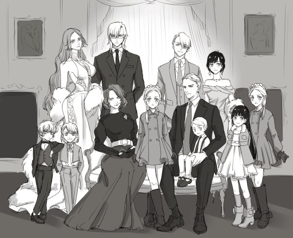 Референс семья аристократов