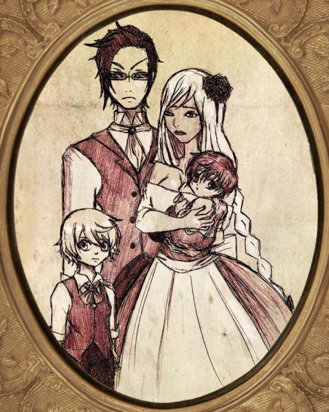 Тёмный дворецкий Рональд и Мейлин