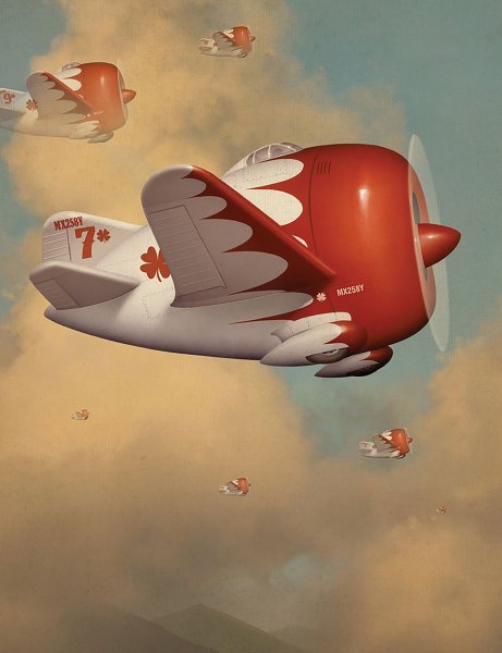 Самолет сюрреализм