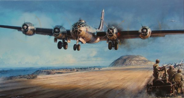 B 29 Superfortress Art