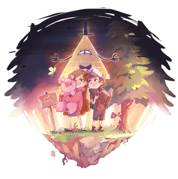 Гравити Фолз арт