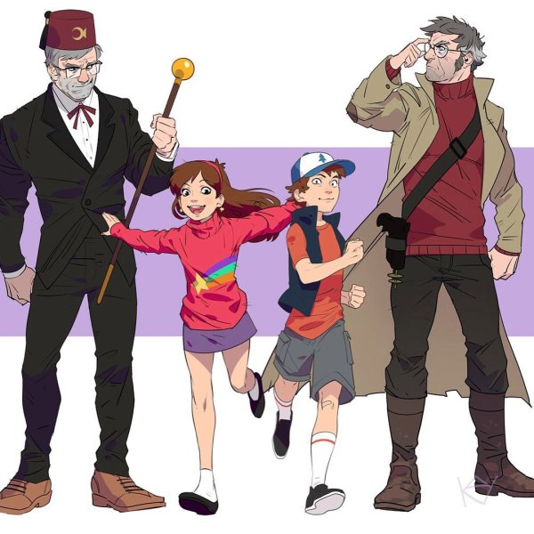 Семья Пайнс арт