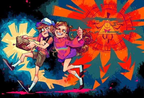 Гравити Фолз арт