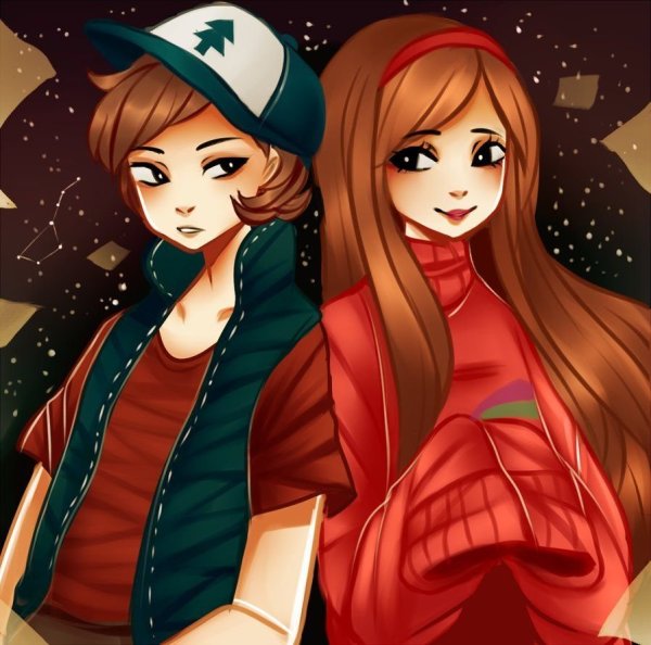 Гравити Фолз арты