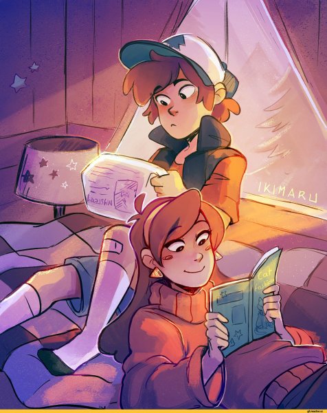 Диппер Мейбл и Билл