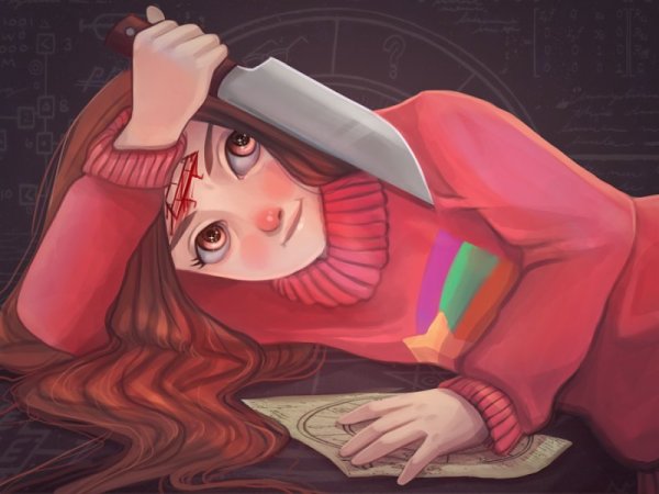 Депрессия Гравити Фолз аниме