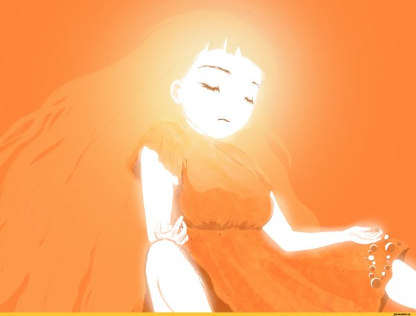 Девочка солнце арт