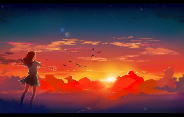 Аниме рассвет