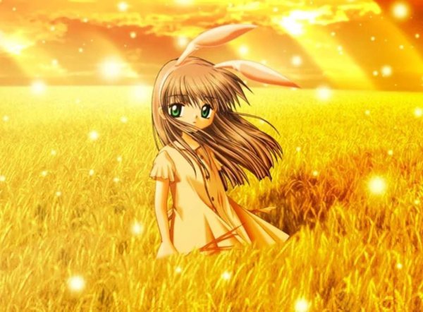 Солнечная девочка аниме