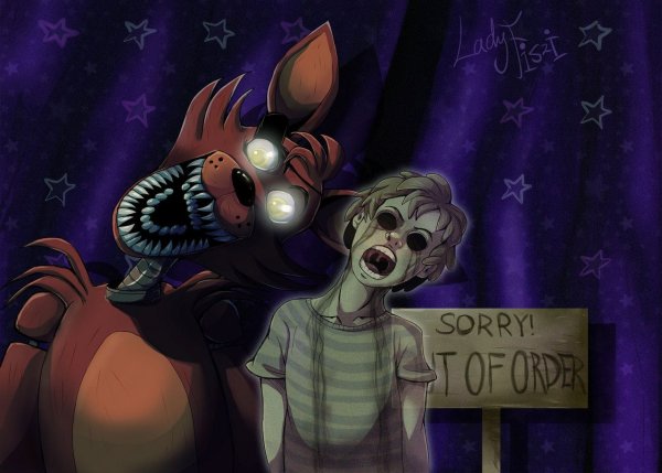 FNAF Lady fiszi Генри Эмили