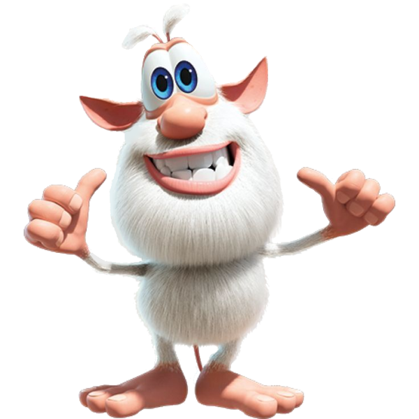 Герои мультика Буба