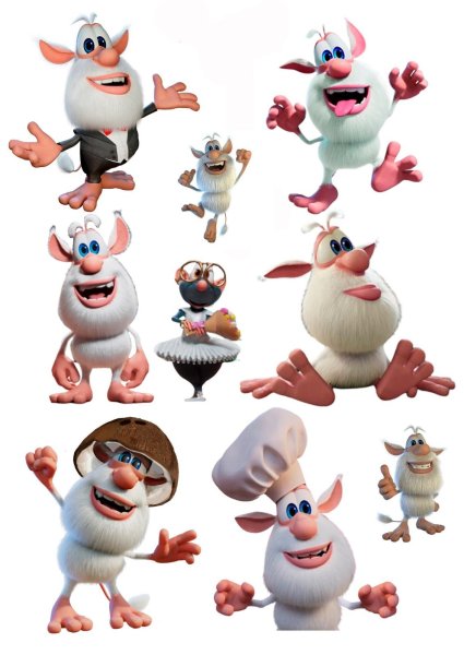 Буба сахарная печать