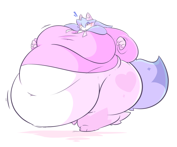 Fat furry belly Беймакс