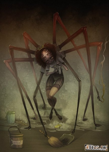 Атмосферные жуткие арты