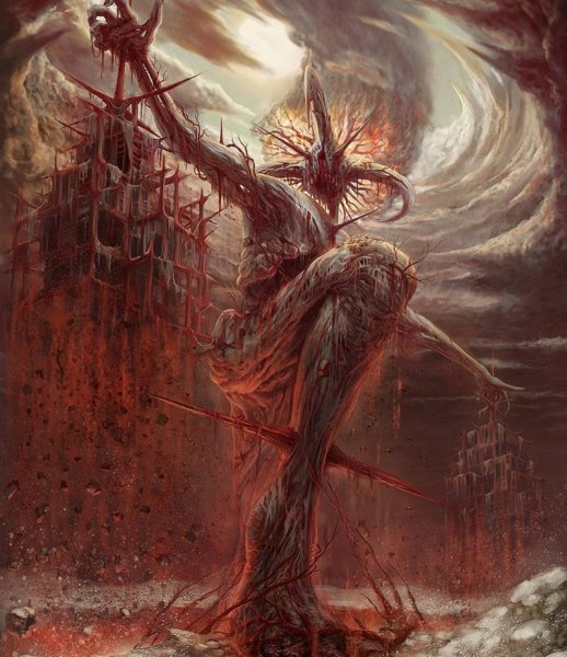 Квазар Демонический Бог арт