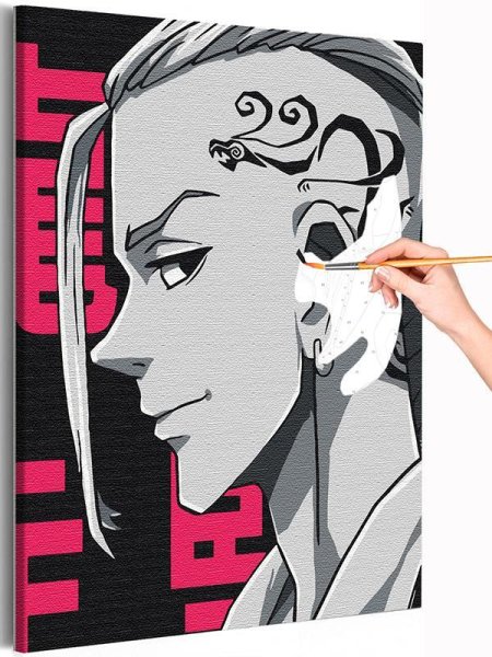 Картина по номерам аниме