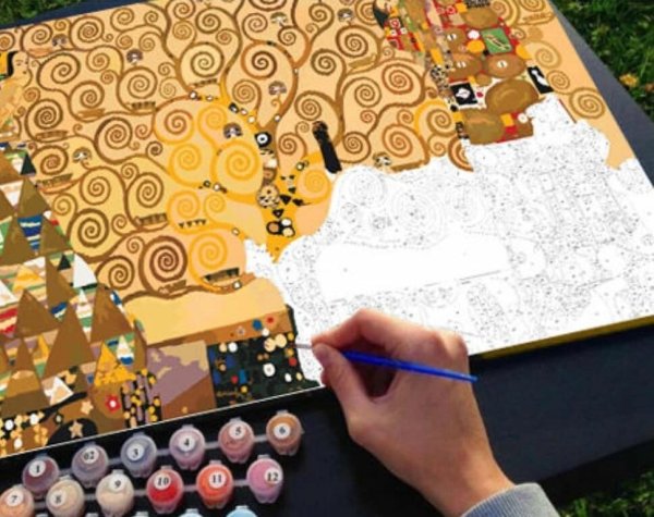 Картина по номерам процесс