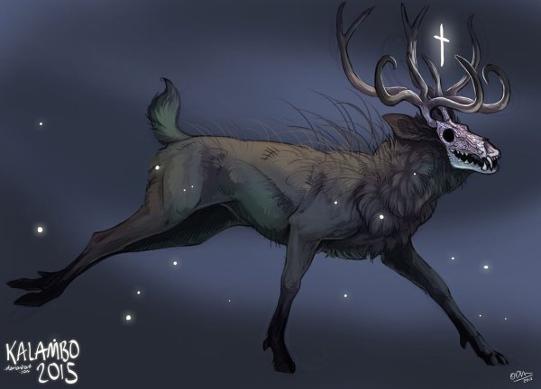 Вендиго мифический зверь